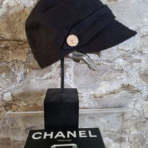 Chanel conductor button hat